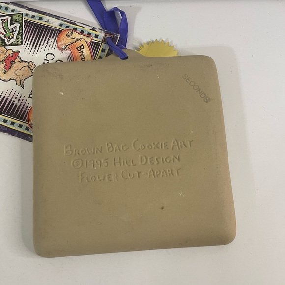 1995 flower cut apart‎ brown bag cookie art seconds - Picture 3 of 3